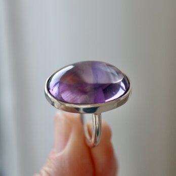 [orange×purpleのametrine]ringの画像