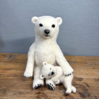 シロクマ＊ホッキョクグマ＊Polar bear＊プレゼントの画像