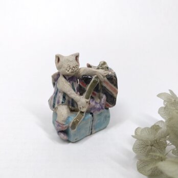 プレゼントとねこ天使の画像