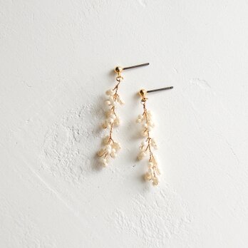 Jenne Earrings Mini - Ivoryの画像