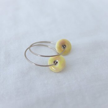 ピアス hoop/petit canaria SV925の画像