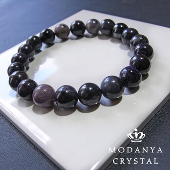 [beads586]スギライト9mm ブレスレット 21粒　の画像