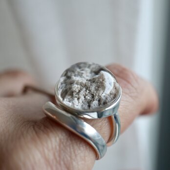 [earth garden quartz]ringの画像