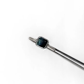 一点もの Bi-color Indicolite Tourmaline リング No.2/ 受注制作の画像