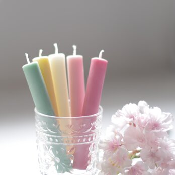 四季の花と香りを灯すアロマキャンドル ～DRIP FLOWER CANDLE~の画像