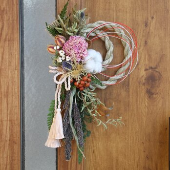 芍薬のお正月リース＊福希の画像