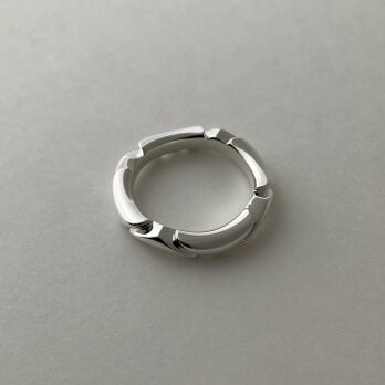 lotus リング　４号～6号　◇サイズオーダー可能◇（silver925）の画像