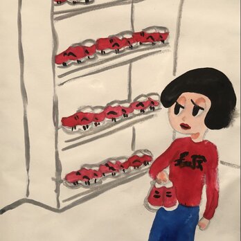 おかっぱこの靴箱の画像