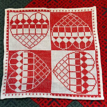 ヴィンテージ刺繍テーブルクロスの画像