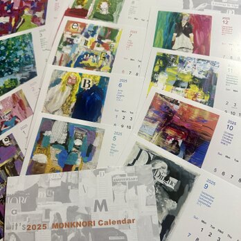 2025 MONKNORI Calendarの画像