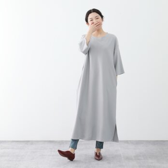 全14色　コットン　ストレッチ　ロングワンピース ♪オーダーサイズ可の画像