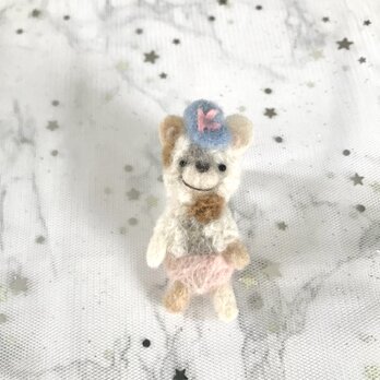 【ブローチ】イニシャルKキャップねこブローチのコピー