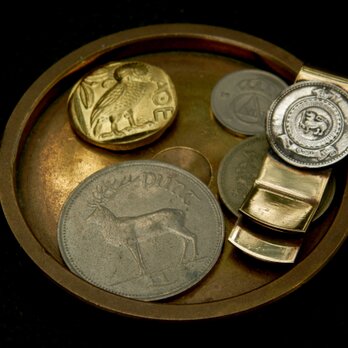 ＃M40 Ceylon（SriLanka）Coin Money Clipの画像