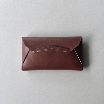 ミニマム長財布 ENVELOPE NUME BROWNの画像