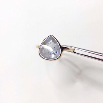 一点もの k18 Gilalite in Quartz リング/ 受注制作の画像