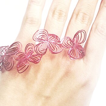 Butterfly -Bracelet Pink-の画像