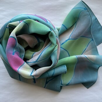 手染めストールMOYOU-G