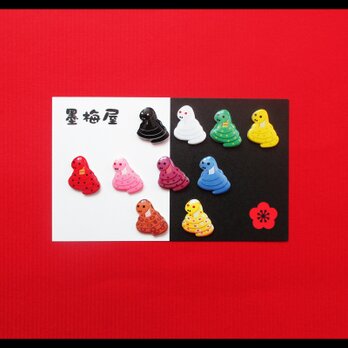 【選べるイヤリング】蛇１（※片耳1個売りです）の画像