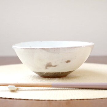 粉引の大きめ飯碗 小どんぶりとしてもの画像