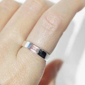 【受注制作】Strawberry quartz ringの画像