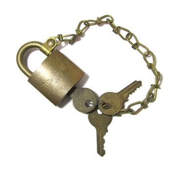 60s USA 「American Lock」 Vintage Padlockの画像