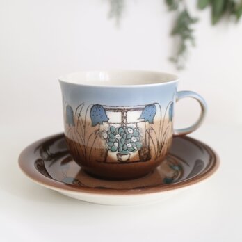 ARABIA   / Helja ヘルヤ Aidilleシリーズ Mother's Cup 1978年  No.5407の画像