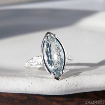 モス アクアマリン リング / Moss Aquamarine Ring ()の画像