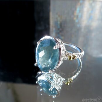 モスアクアマリン リング / Moss Aquamarine Ringの画像