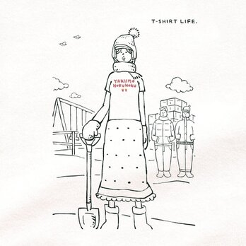 半袖Tシャツ『Ｔシャツライフ・タイプＡ』メンズ レディースの画像