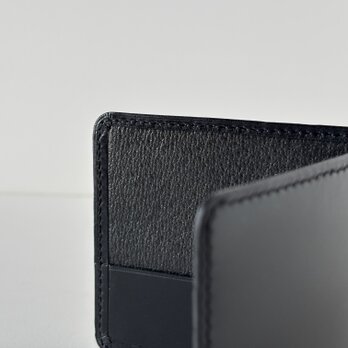 マネークリップウォレット ｜ イタリア産/極薄/革財布/クラシックの画像