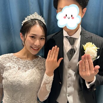 実例写真！美品！ボレロ キラキラのハンドビーディング トップス 繊細レース 花嫁/ウェディングドレスの画像