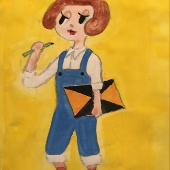 描き歩き画家子の画像