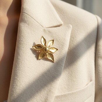 優雅 フロラルブローチ【ebro12】