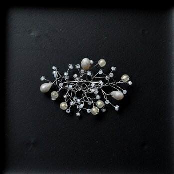 星屑の花ブローチ item2の画像