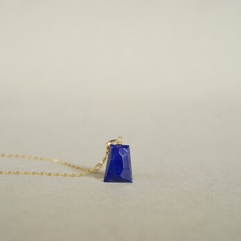１点もの 天然石ネックレス【Lapis Lazuli】(ECNS-033B)の画像