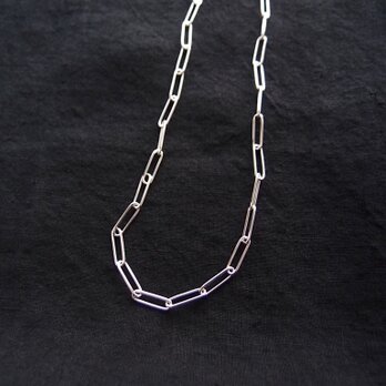 【期間限定予約品】Silver Plane Necklace／50cm マンテルチェーンネックレス（Large）の画像