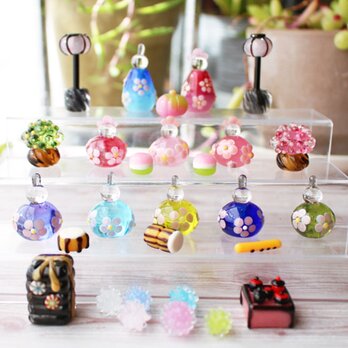 専用ページ☆☆ガラスのお雛飾り♪ おひなたま　とんぼ玉 ガラスのお雛飾り♪おひなたま☆ とんぼ玉