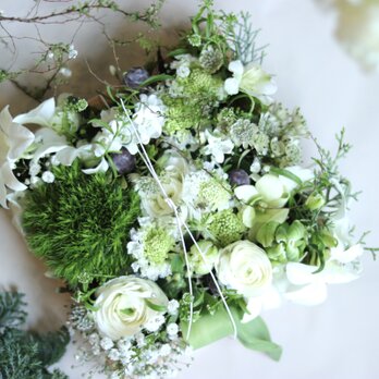 お年賀フラワーアレンジ　新年