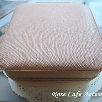 （1387）ジュエリーボックス✨アクセサリー用収納ケース/ポータブル収納ケース。・。・(^^♪の画像