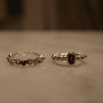 リング/指輪 Decoration ring  #13.5(left side)の画像