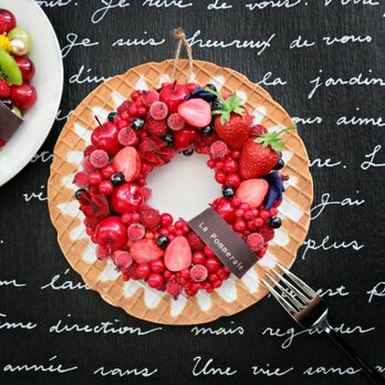 Patisserieのミニリース★ Very Berry タルト 14cmの画像