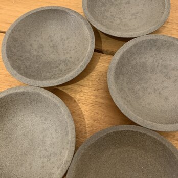 珠洲焼の豆皿の画像