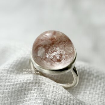 [優しい景色が宿るquartz]ring カルサイトインクォーツの画像