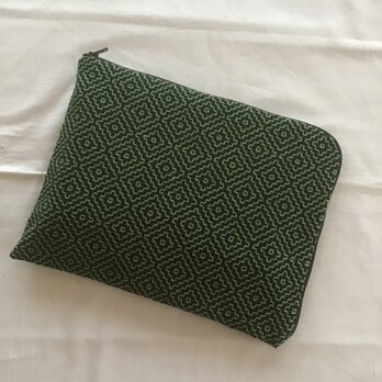 「刺し子」L字型収納ケースの画像