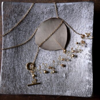 星屑の花ネックレス 長さスライド〔ｻｰｼﾞｶﾙｽﾃﾝﾚｽ〕 item14の画像