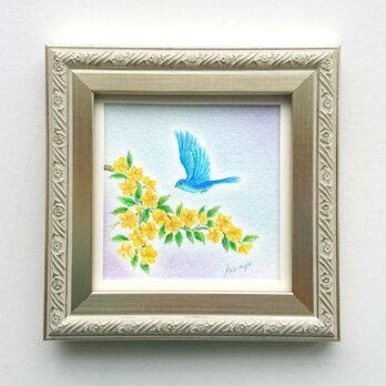 原画作品 青い鳥「幸せの訪れ」の画像