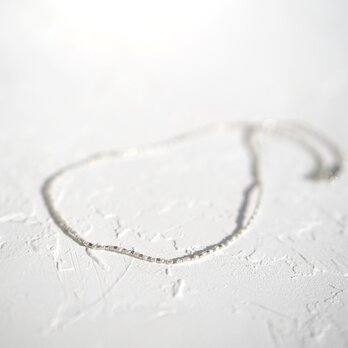 -Keshi pearl・Silver- chokerの画像