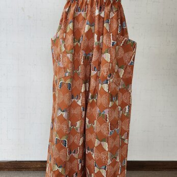 着物リメイク　ワイドパンツのコピーの画像