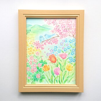 原画作品「春色のハーモニー」の画像