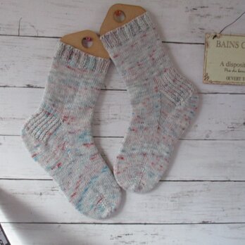 　冷え取り ソックス　My Hand -Dyed Socksyarns　グレーの画像